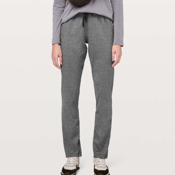 Lululemon Gray On The Fly 7/8 27” Size 4 - Picture 3 of 10